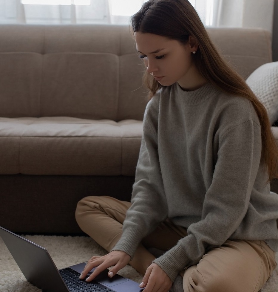 Pige computer – mob